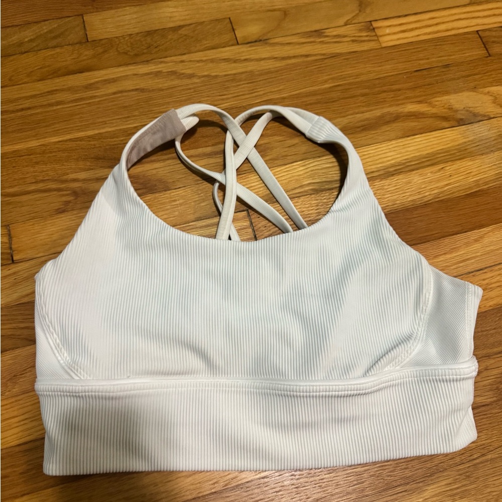 Lululemon Athletica Cream Sports Bra